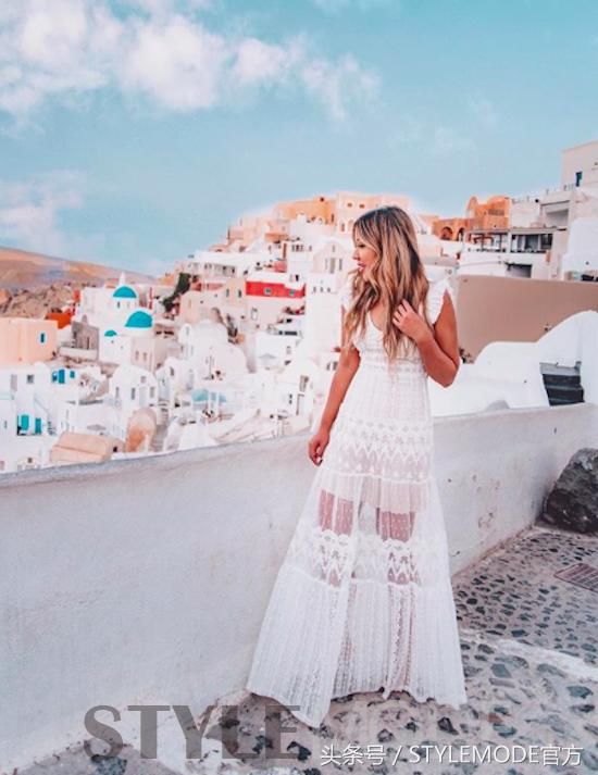 穿上雪纺裙让你立马变身仙女