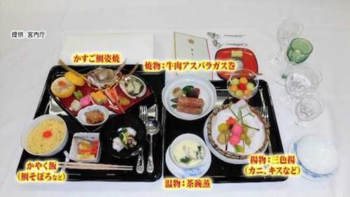 日本皇室的菜单:从火鸡柏饼到春卷烧麦 你见过吗?