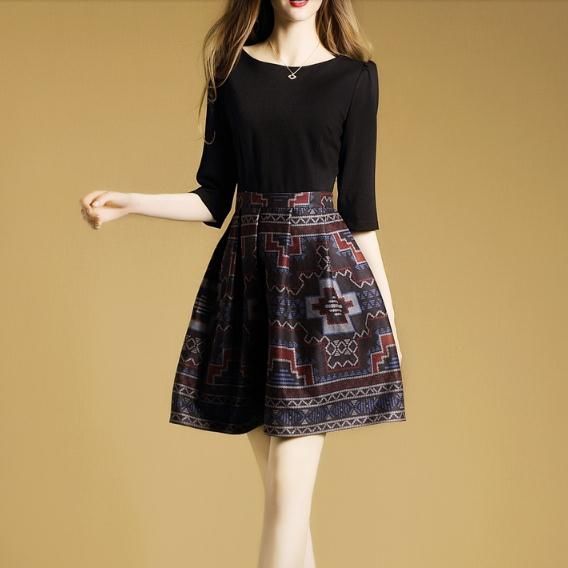 越来越多人不买夏装了，因为今年的秋裙实在太漂亮了，女神范爆棚