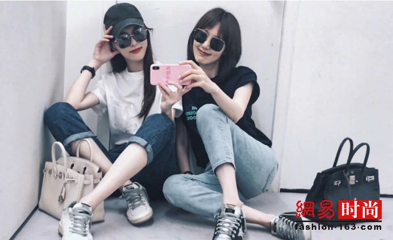 唐嫣与闺蜜全程自拍晒爱马仕包 网友:炫富