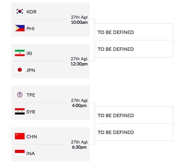 亚运男篮1\/4决赛时间表:安排合理,中国球迷可以