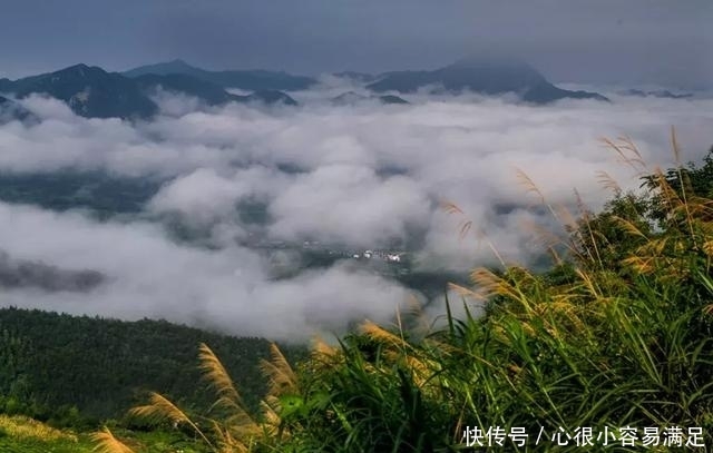 “世外桃源”金龙山村，云海奇观，宛如仙境