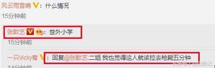 张歆艺微博开骂不是人是畜生，知道真相后，网友：骂的好！