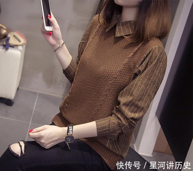  「发现」时下发现一小衫叫“假两件”，搭配萝卜裤穿，时尚迷人