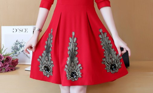 中秋新上架:洋气秋裙!忒适合32-56岁穿,比旗袍更有女人味