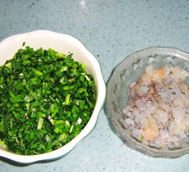  #粉条#素三鲜水饺－－－春天的韭菜那是一个香