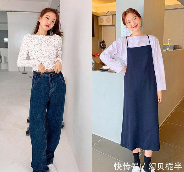  #微风#春天微风徐徐，收起老气暗色的衣服吧！小清新穿搭明快活泼
