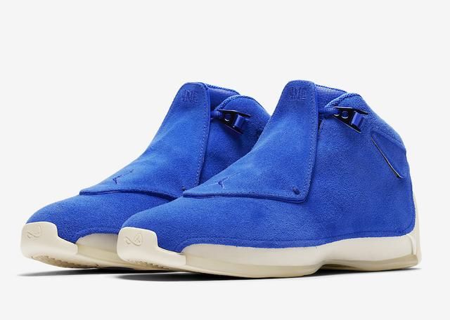亮色三连发！Air Jordan 18 麂皮三色下周发售