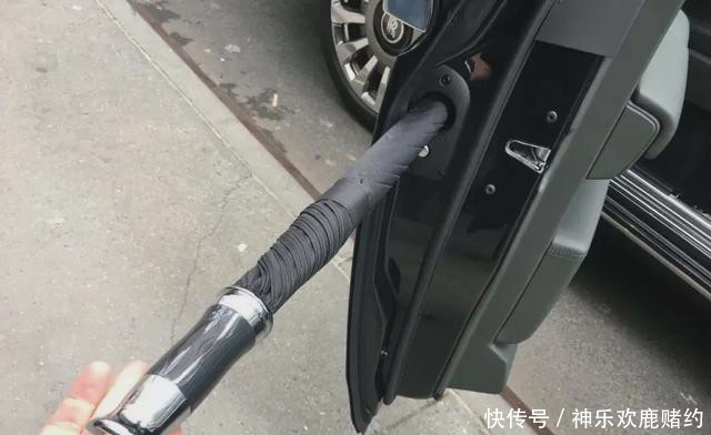 『有钱』怎么开车门最有引人注目?不得不感叹“有钱真好”!