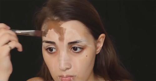 女子化妆技术“太逼真”,活脱脱把自己变成“狗”,网友:真奇葩