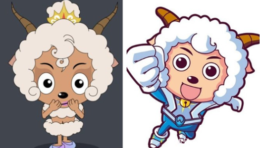 喜羊羊与灰太狼 与喜羊羊最有夫妻相的是谁 羚羊公主上榜 雪花新闻