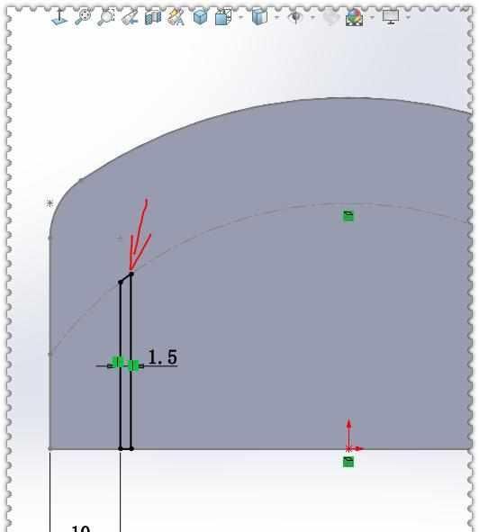  SolidWorks■用SolidWorks画一个木纹梳子，此图简单到只用10步就可画完了