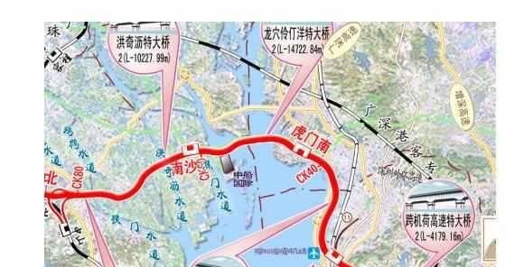  预计■中国又一项世界级跨海大桥，耗资500亿元，预计2024年通车