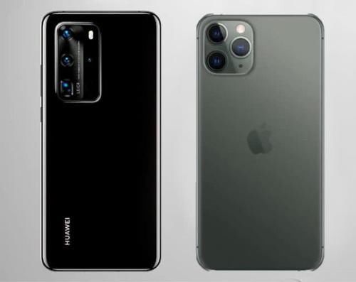  #拍摄#华为P40Pro与iPhone11Pro，皇城对决，网友：简直儿戏