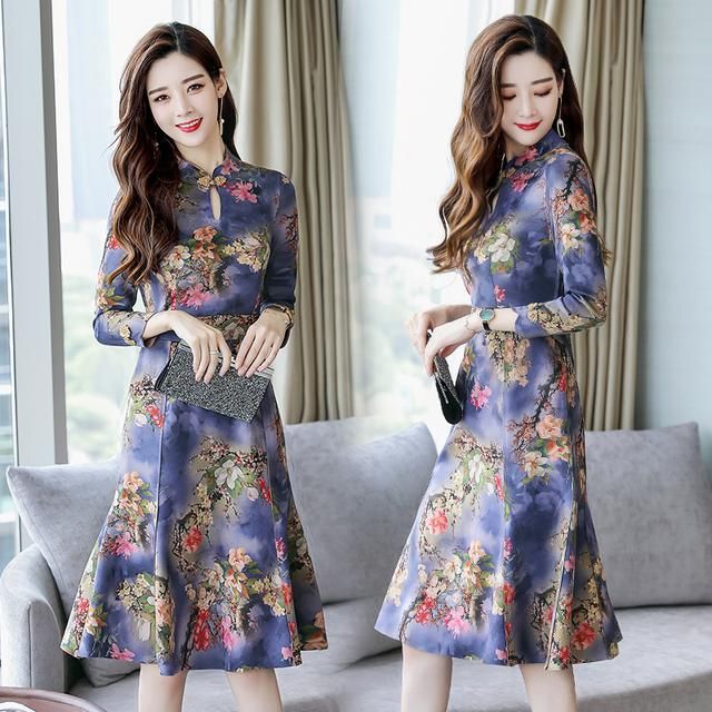 老妈说中秋不要秋裙，那还能送什么？“改良旗袍”？这下该乐了吧