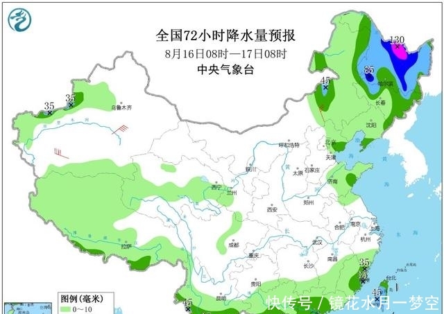中雨、大雨、暴雨、大暴雨！未来7天（8月15~21日）全国天气预报