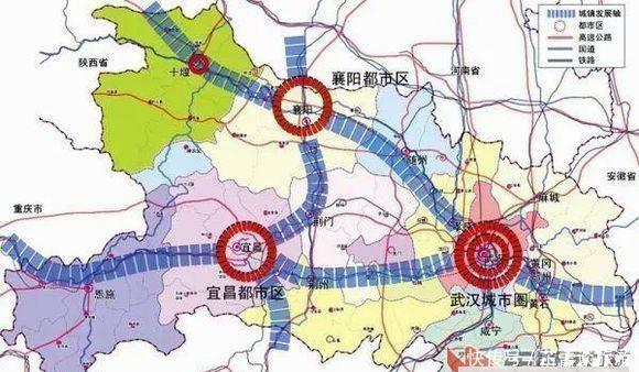 湖北城镇体系：武汉宜昌襄阳三足鼎立 促进湖北城市全面大发展