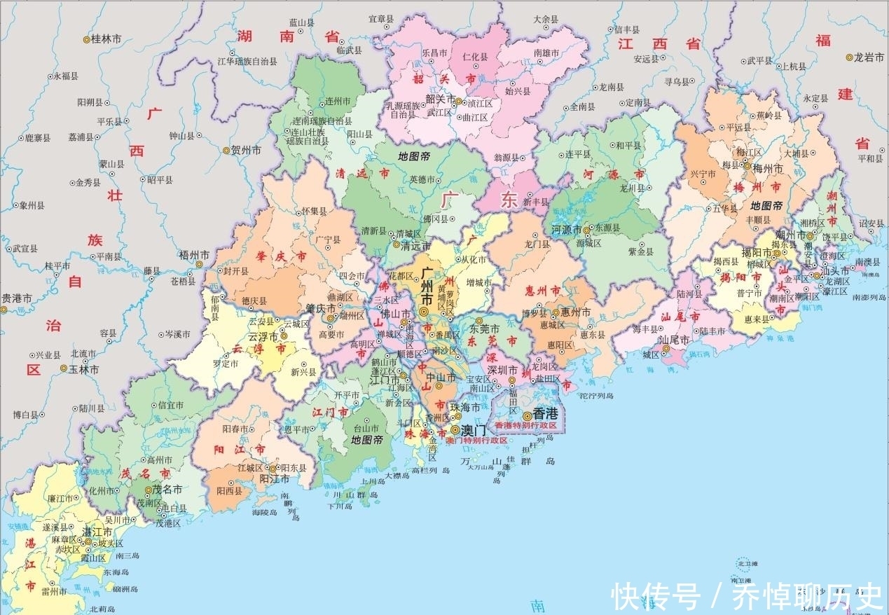  廉江市■广东廉江市有块飞地，为何不就近划到茂名？