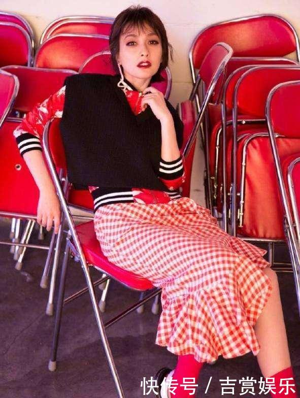 吴昕头发拉直后真的变得好美，可总是留着与众不同发型的女星是她