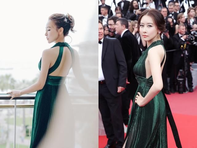 毛俊杰鱼尾裙配T恤，好身材藏不住，网友：说她没生过孩子我都信