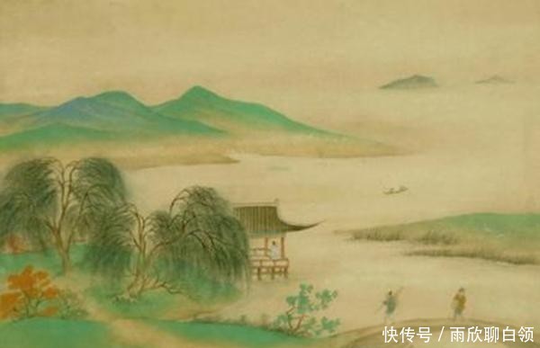 王安石晚年骑毛驴游览钟山时写下一首词,抒发自己看淡功名的心态