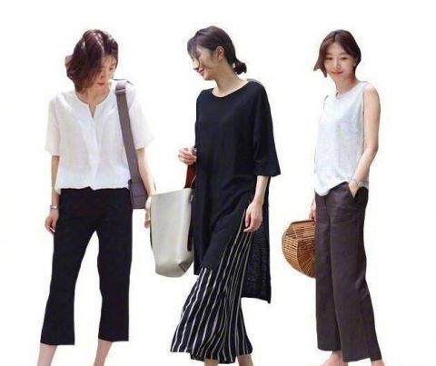  『辣妈』韩国时尚辣妈的初夏穿搭示范，简约不失女人味，借鉴度很高