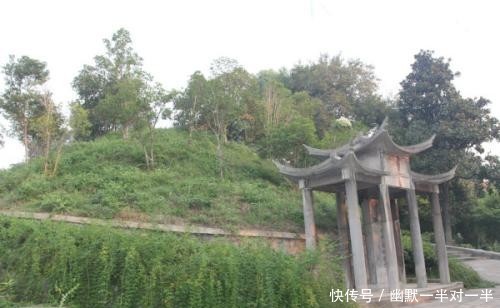 「遗址」著名的文物景点和游览胜地,古墓遗址景区,湖北省荆州市孙叔敖墓