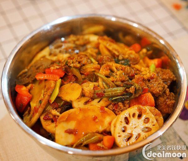 肉丸香锅，冬天里的一把火