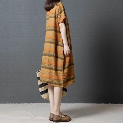 棉麻裙是真的太火了，优雅显瘦超好穿，难怪妈妈一买8件