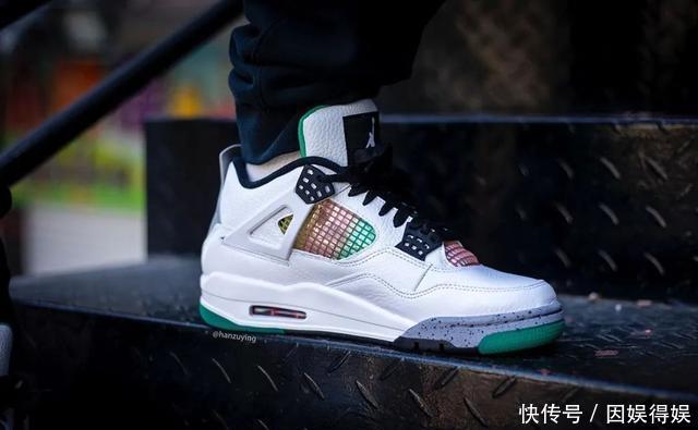  『AirJordan4』Gucci装扮AirJordan4上脚美图来了！下月发售