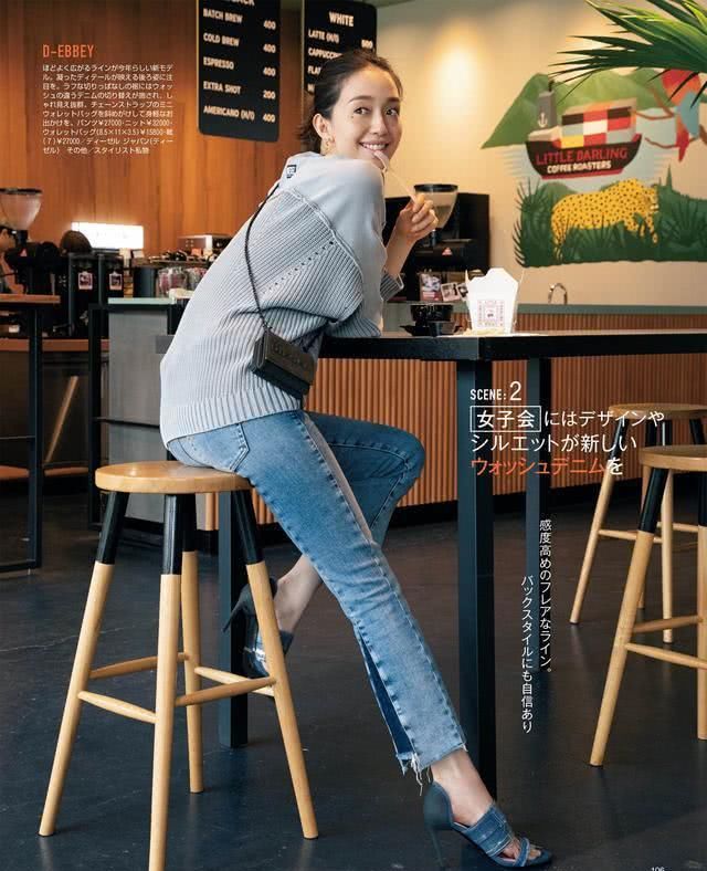『春天』初春牛仔裤搭配:穿得好才时尚潮流