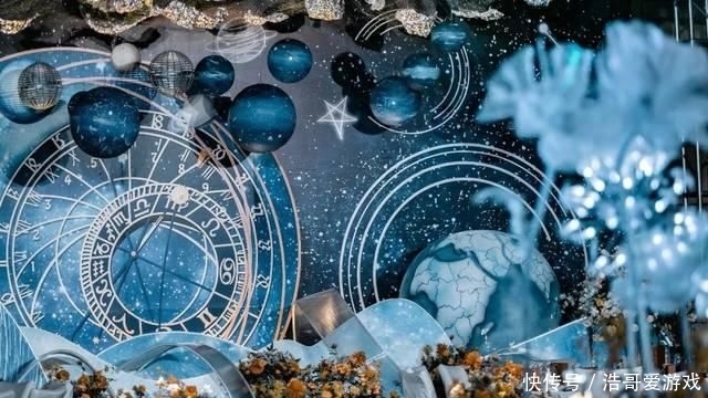  『蓝色』浩瀚星河，星空婚礼，仙女的婚礼是不是该酱紫呀！
