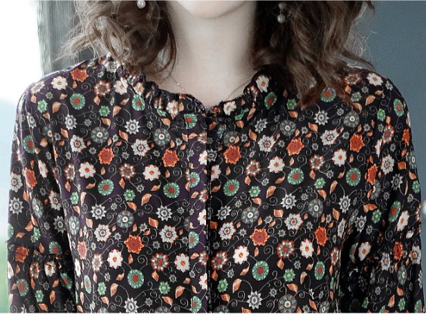 妈妈49岁，出门从不穿阔腿裤!只穿这洋气裙子，比旗袍甜美减龄