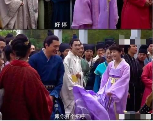 冯绍峰对@赵丽颖和老公同剧组很幸福,演明兰背台词压力大,冯绍峰为她买饭