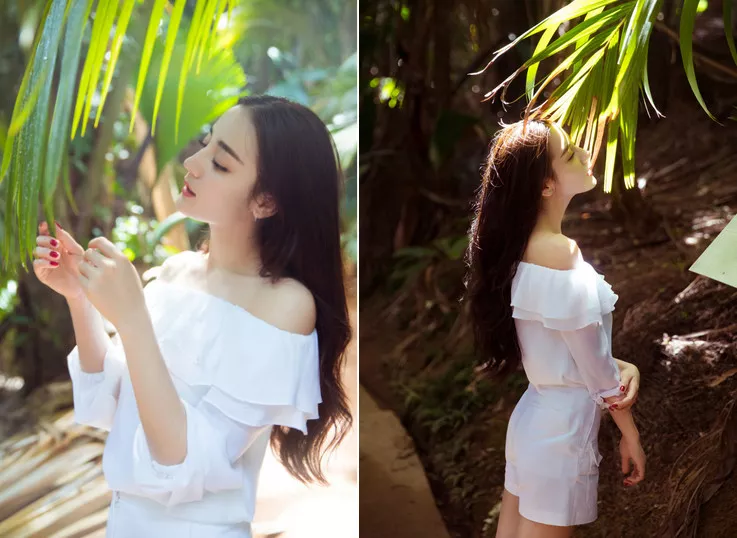 迪丽热巴又美了！有艳媚的资本却偏偏走清纯路线，你让少女怎么办