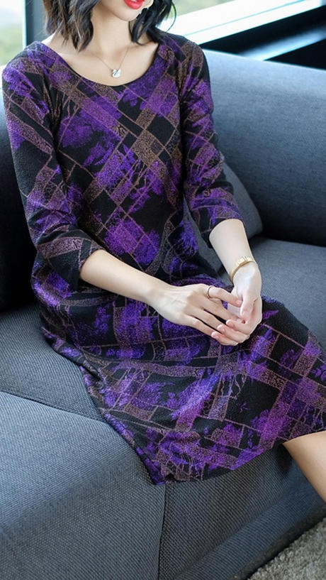 胖女士别再说买不到合适的衣服,新上市的大码连衣裙,显瘦又减龄