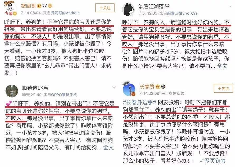 有组织造谣狗咬伤小孩儿,这个锅决不能背!