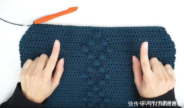 『不加不减钩一行中长』出门背个这样的包包,大大小小的物品全能收纳其中,流浪汉包教程