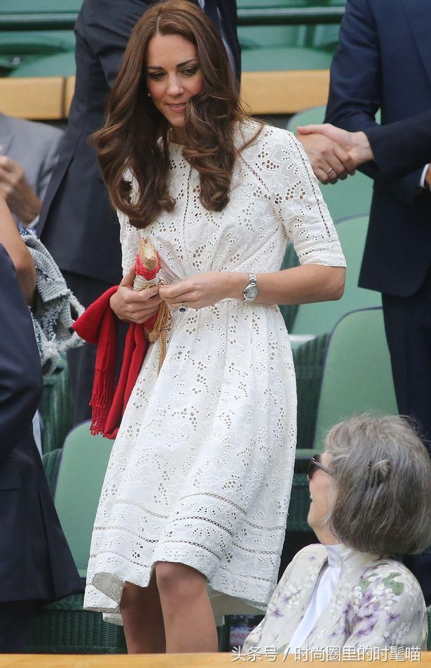 凯特王妃连续八年看温网！不同造型让我们感受到：岁月不饶人！