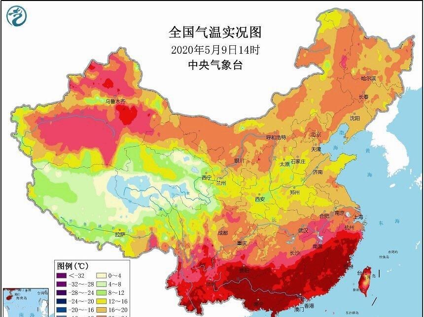  【局地】确定！华南首场暴雨来了，局地还要下3天，海南高温蓝色预警首发