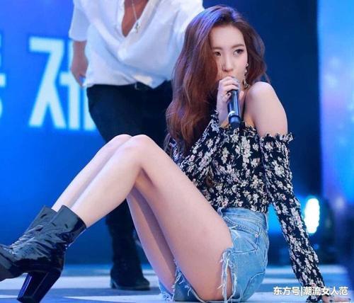 当167李宣美遇上167宋茜，终于见识到什么是亚洲第一腿精了