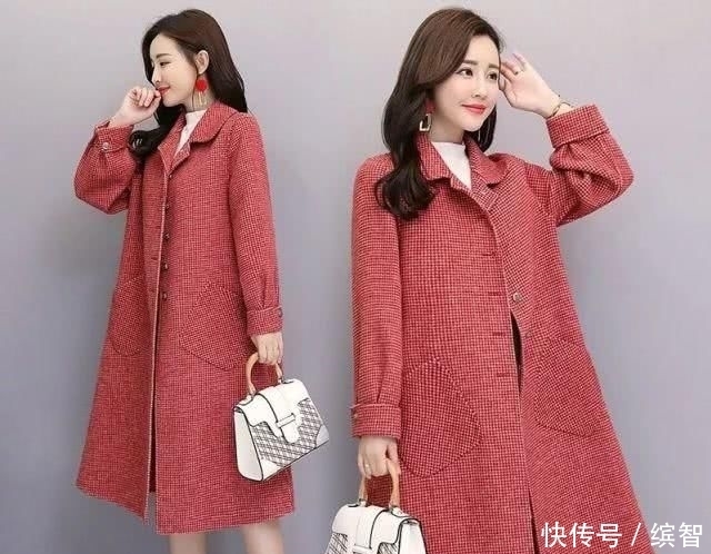 「大衣」建议:聚会时千万别穿羽绒服,大衣+毛衣+瘦瘦袜,美到犯规