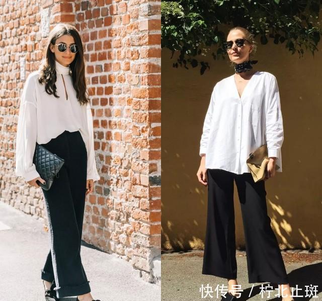 #春夏#春夏必备的白衬衫,这样搭配,轻松穿出时尚感!