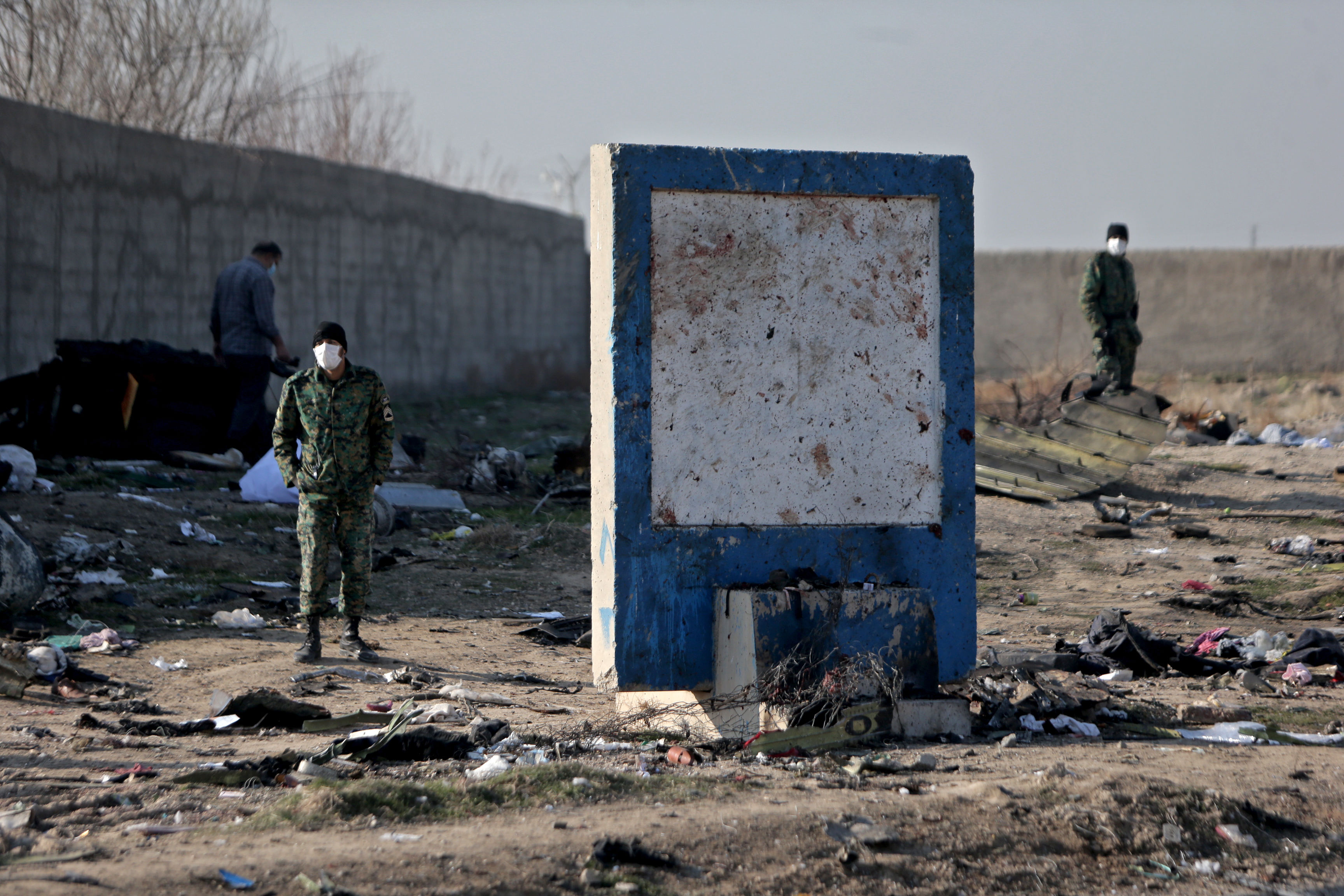 乌克兰客机在伊朗坠毁