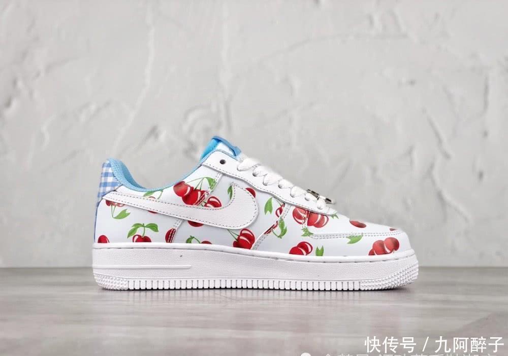 「Nike」糖果色系“樱桃”主题,Nike的这一款清新系鞋子