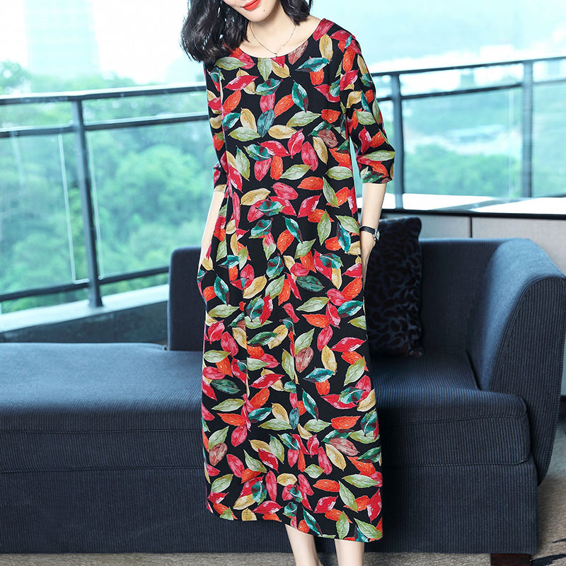 我腰粗屁股大，旗袍裙再漂亮我都不穿，这高雅薄秋裙，显瘦超迷人