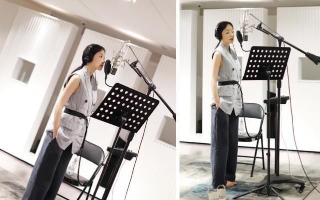 韩雪亮相，穿这一身特别显身材，太会秀自己了!