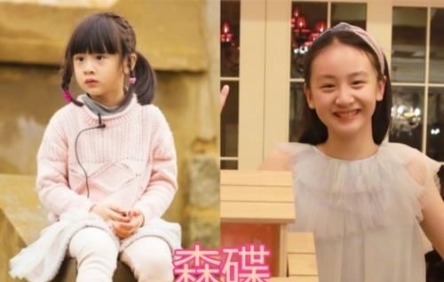  星二代|森碟长大后更元气了，甜馨长大后更漂亮了，看到阿拉蕾长大后：果然没白等！