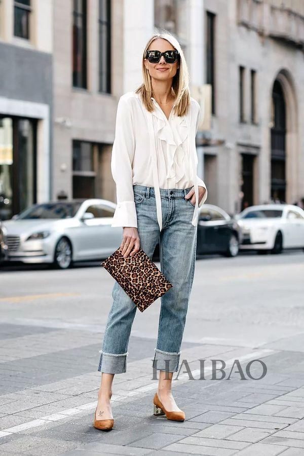 白衬衫要这么穿，没人再把你当售楼小姐！但我最终还是看上了这件