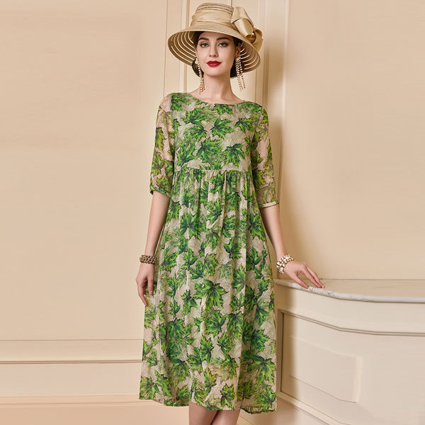 咦?难怪老婆不穿套装了，今系夏这几款欧货a字裙，洋气美嫩十岁